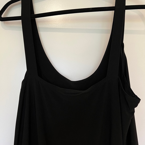 Wide leg jumpsuit with tank-style straps 16 black - Picture 4 of 4